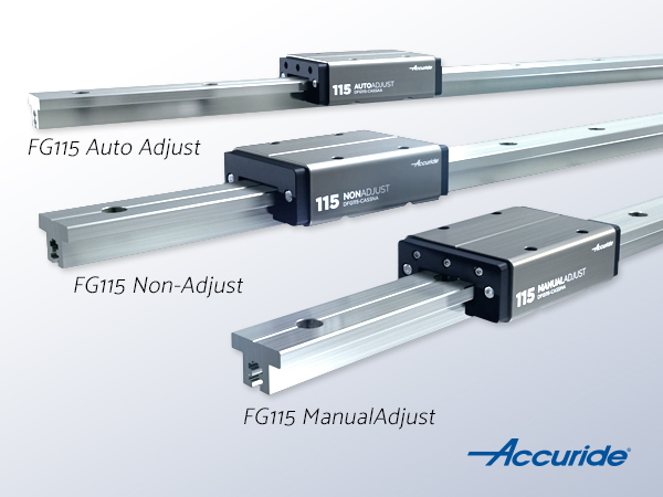 FG115 - Accuride Frcition Guides in three variants
