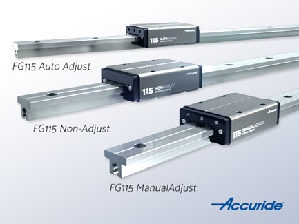 FG115 - Accuride Linear Motion Frcition Guides in Three Variants